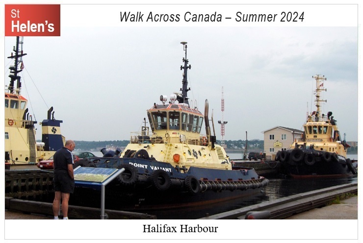 St Helen's Across Canada Postcard Canada 03-1 Halifax Harbour v01 St Helen's Virtual Walk Across Canada - Canada - Halifax Harbour