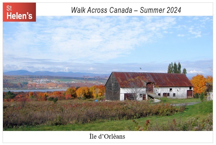 St Helen's Across Canada Postcard Canada 05-1 Ile d'Orleans v01 St Helen's Virtual Walk Across Canada - Canada - Île d'Orléans