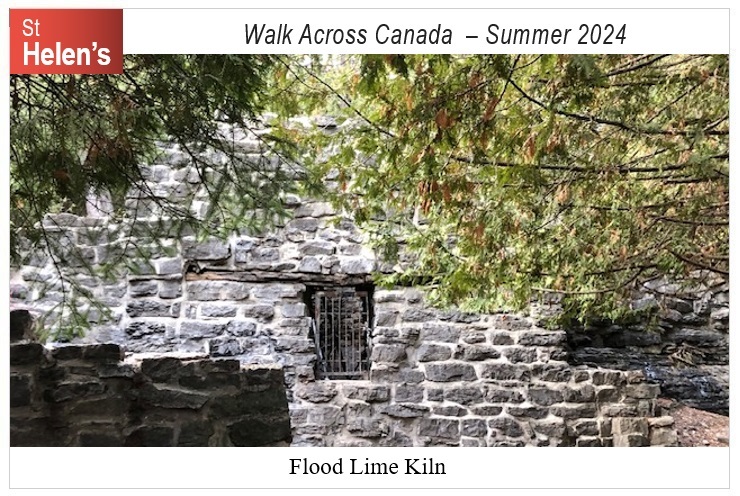 St Helen's Across Canada Postcard Ottawa 03-1 Flood Lime Kiln v01 St Helen's Virtual Walk Across Canada - Ottawa - Flood Lime Kiln