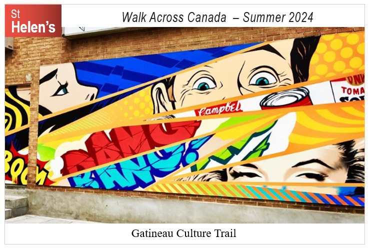 St Helen's Across Canada Postcard Ottawa 13-1 Gatineau Culture Trail v01 St Helen's Virtual Walk Across Canada - Ottawa - Gatineau Culture Trail